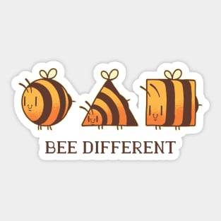 BEE DIFFERENT Sticker